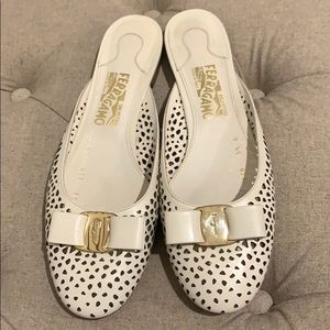 Ferragamo rubens mules 9.5